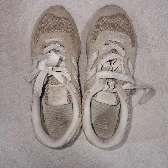 New Balance Womens 574 Stacked Platform Driftwood WL574ZSM - Picture 5 of 15